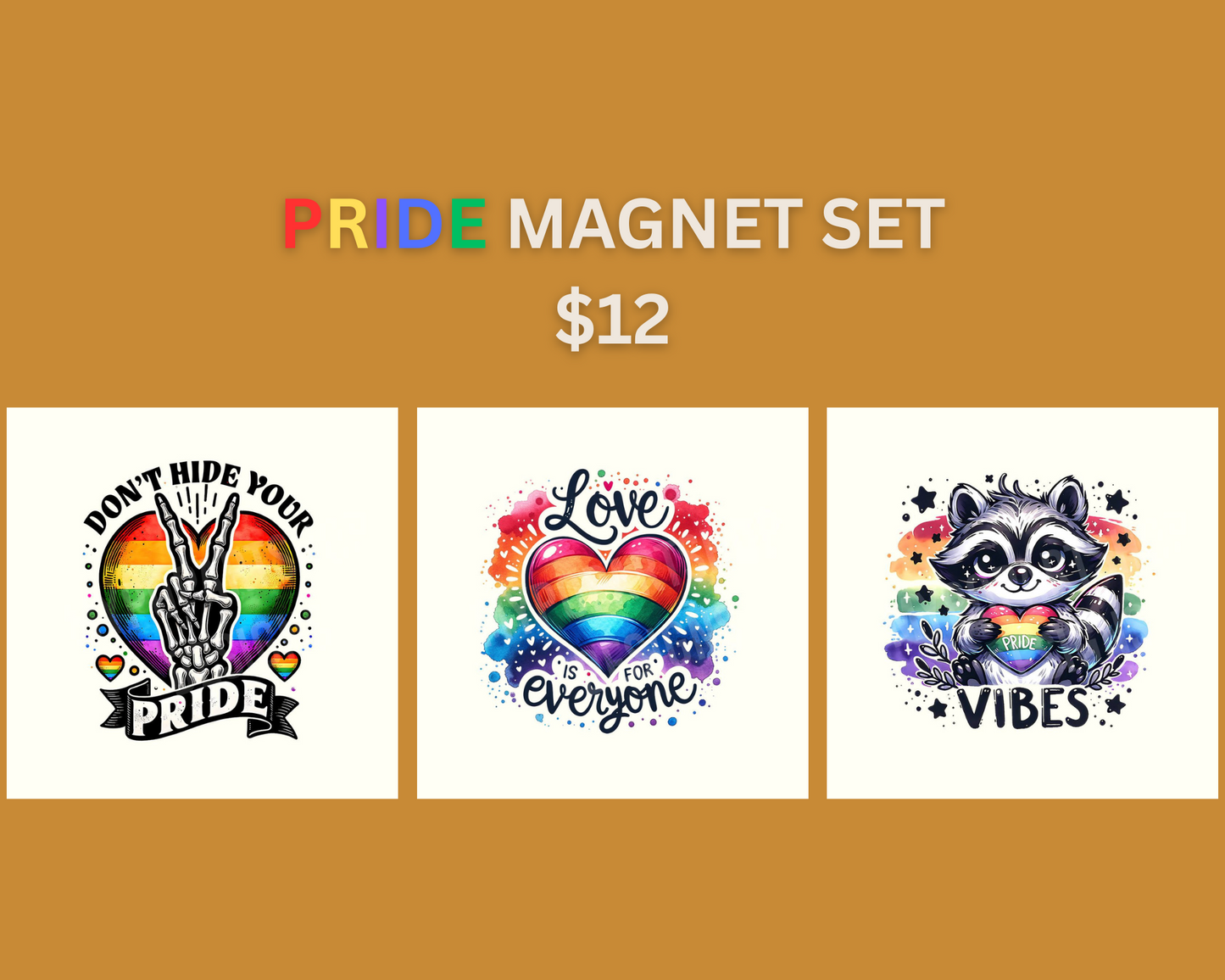 PRIDE MAGNET SET